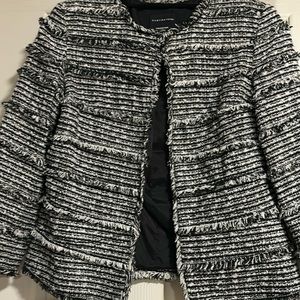 Doncaster Black‎ and White Jacket Blazer